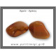 Αχάτης Καφέ Βότσαλο Giga 01 51-70gr 3-6cm