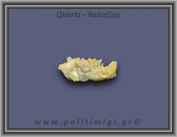 Χαλαζίας Σύμπλεγμα Κίτρινος 25,5gr 6x2cm