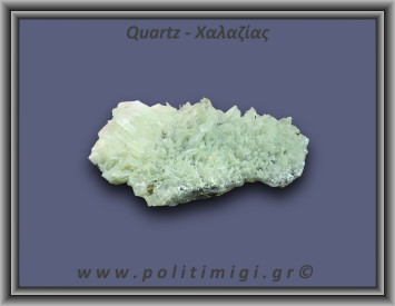 Χαλαζίας Σύμπλεγμα Λευκός 130,2gr 10x4cm