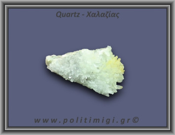 Χαλαζίας Σύμπλεγμα Λευκός 143,3gr 8x3cm