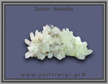 Χαλαζίας Σύμπλεγμα Λευκός 172,8gr 7x4cm