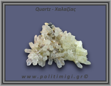 Χαλαζίας Σύμπλεγμα Λευκός 172,8gr 7x4cm