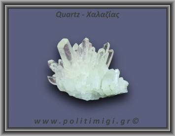 Χαλαζίας Σύμπλεγμα Λευκός 18gr 5x2cm