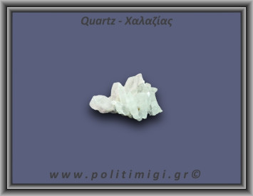 Χαλαζίας Σύμπλεγμα Λευκός 26,2gr 5x2cm