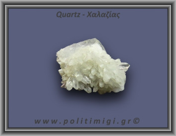 Χαλαζίας Σύμπλεγμα Λευκός 28,8gr 4x3cm