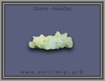 Χαλαζίας Σύμπλεγμα Λευκός 42,2gr 6x2cm