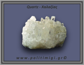 Χαλαζίας Σύμπλεγμα Λευκός 71,5gr 4x3cm