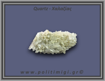 Χαλαζίας Σύμπλεγμα Λευκός 77gr 10x4cm