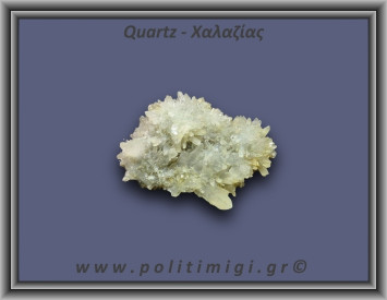 Χαλαζίας Σύμπλεγμα Λευκός 98,5gr 5x4cm