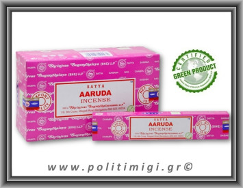 Αυθεντικά Ινδικά Αρωματικά Sticks Satya - Aaruda Green
