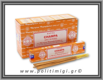Αυθεντικά Ινδικά Αρωματικά Sticks Satya - Champa 