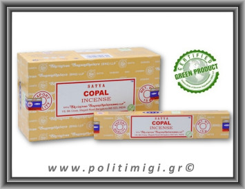 Αυθεντικά Ινδικά Αρωματικά Sticks Satya - Copal Green