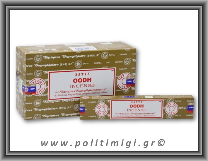 Αυθεντικά Ινδικά Αρωματικά Sticks Satya - Oodh