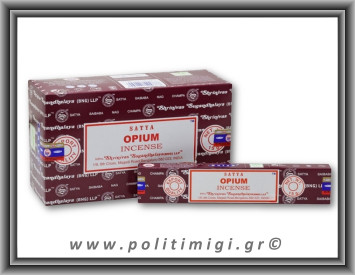 Αυθεντικά Ινδικά Αρωματικά Sticks Satya - Opium