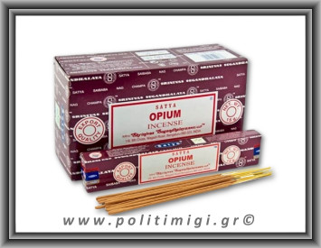 Αυθεντικά Ινδικά Αρωματικά Sticks Satya - Opium