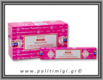 Αυθεντικά Ινδικά Αρωματικά Sticks Satya - Rose