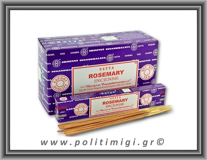 Αυθεντικά Ινδικά Αρωματικά Sticks Satya - Rosemary