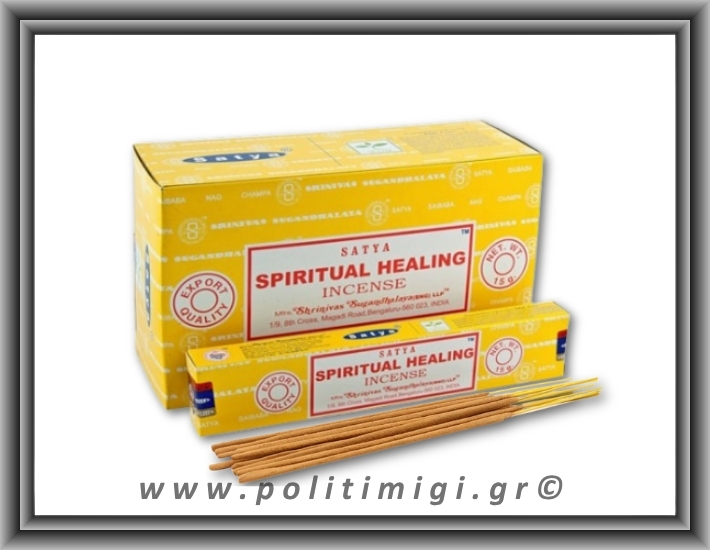 Αυθεντικά Ινδικά Αρωματικά Sticks Satya - Spiritual Healing 