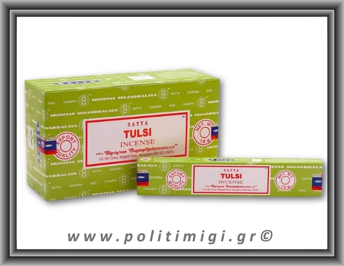 Αυθεντικά Ινδικά Αρωματικά Sticks Satya - Tulsi