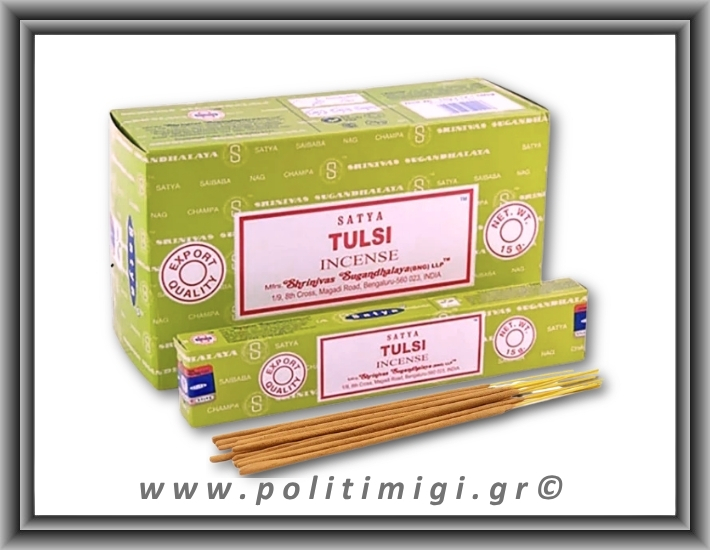 Αυθεντικά Ινδικά Αρωματικά Sticks Satya - Tulsi