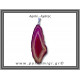 Αχάτης Φούξια Μενταγιόν Φέτα 8,85gr 5,9cm 