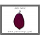 Αχάτης Φούξια Μενταγιόν Φέτα 10,16gr 4,9cm 