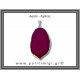 Αχάτης Φούξια Μενταγιόν Φέτα 10,16gr 4,9cm 