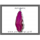 Αχάτης Φούξια Μενταγιόν Φέτα 11,75gr 5,9cm 