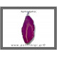 Αχάτης Φούξια Μενταγιόν Φέτα 13,32gr 6,1cm 