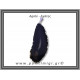 Αχάτης Μαύρος Μενταγιόν Φέτα 12,26gr 5,9cm 