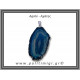 Αχάτης Μπλε Μενταγιόν Φέτα 10,88gr 5,2cm 