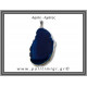 Αχάτης Μπλε Μενταγιόν Φέτα 11,36gr 5,4cm 