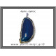 Αχάτης Μπλε Μενταγιόν Φέτα 13,36gr 5,6cm 