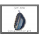 Αχάτης Μπλε Μενταγιόν Φέτα 14,88gr 5,3cm 