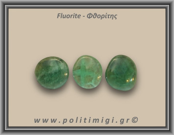 Σμαραγδίτης Φθορίτης Πράσινος Palm Stone 19-24gr 3,5cm