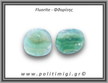 Σμαραγδίτης Φθορίτης Πράσινος Palm Stone 32-35gr 4cm