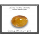 Χρυσός Θεραπευτής Χαλαζίας Golden Healer Quartz Palm Stone 114gr 6x4,5cm