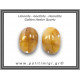 Χρυσός Θεραπευτής Χαλαζίας Golden Healer Quartz Palm Stone 86-90gr 5,5-6cm