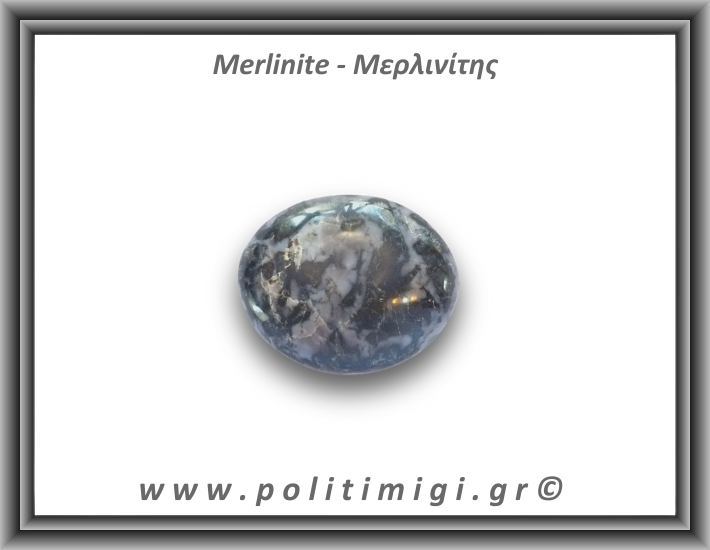 Μερλινίτης Palm Stone 100,79gr 4,5x5,5cm