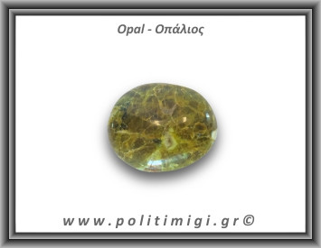 Οπάλιος Πράσινος Palm Stone 104gr 5,5x4,5cm