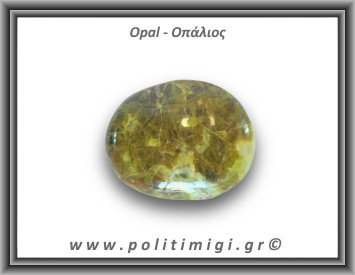 Οπάλιος Πράσινος Palm Stone 104gr 5,5x4,5cm