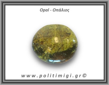 Οπάλιος Πράσινος Palm Stone 118gr 6x5cm