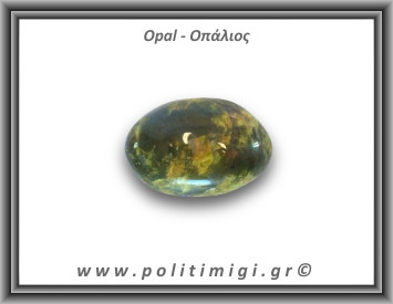 Οπάλιος Πράσινος Palm Stone 142gr 6x4cm
