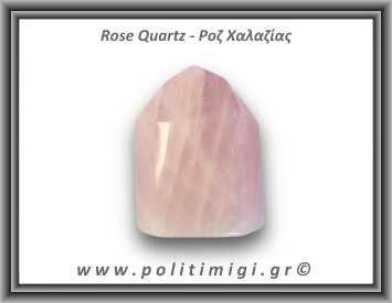 Ροζ Χαλαζίας Οβελίσκος 536gr 7,1x2,5cm