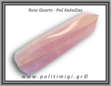 Ροζ Χαλαζίας Οβελίσκος 764gr 17,5x5,1cm