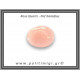 Ροζ Χαλαζίας Palm Stone 121-125gr 6-6,5cm