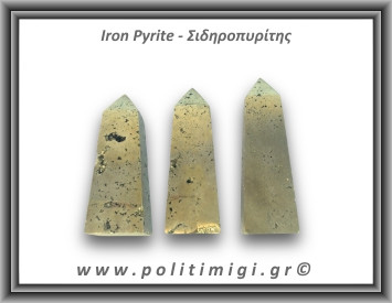 Πυρίτης Σιδηροπυρίτης Οβελίσκος 101-105gr 6,5-7,5cm