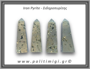 Πυρίτης Σιδηροπυρίτης Οβελίσκος 76-80gr 6,5-7cm
