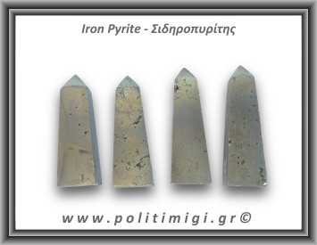Πυρίτης Σιδηροπυρίτης Οβελίσκος 76-80gr 6,5-7cm