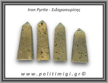 Πυρίτης Σιδηροπυρίτης Οβελίσκος 81-85gr 5,5-6,5cm